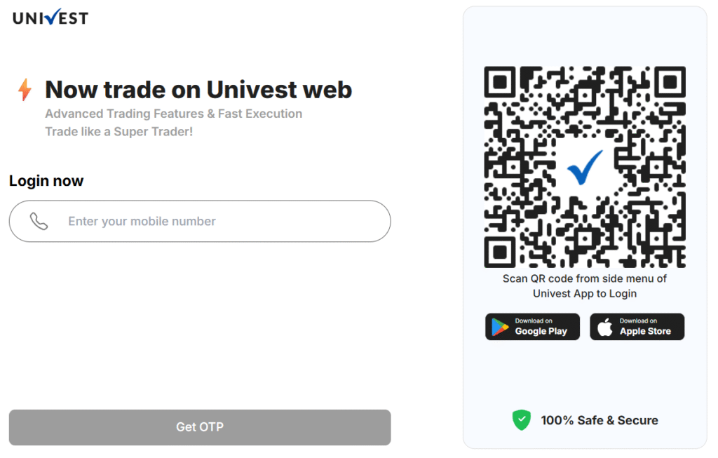 Univest Referral Code