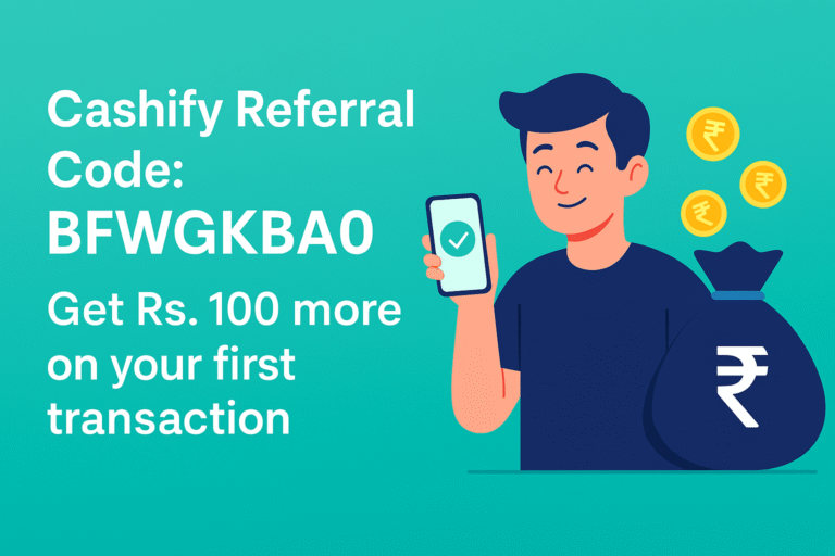 Cashify Referral Code