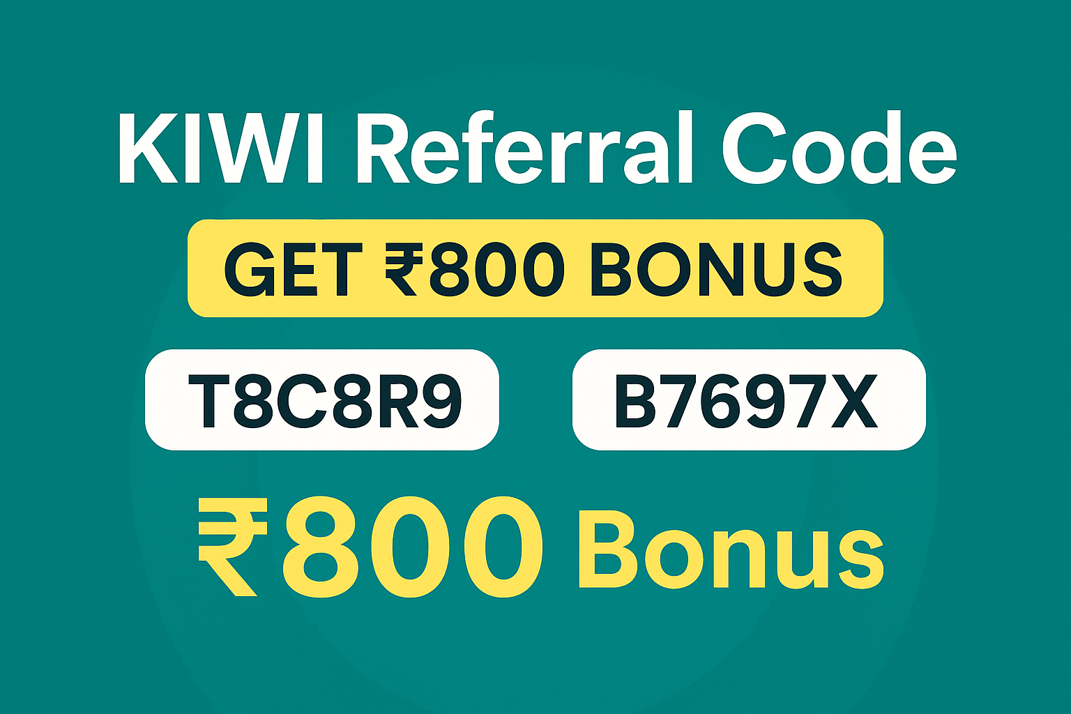 KIWI Referral Code