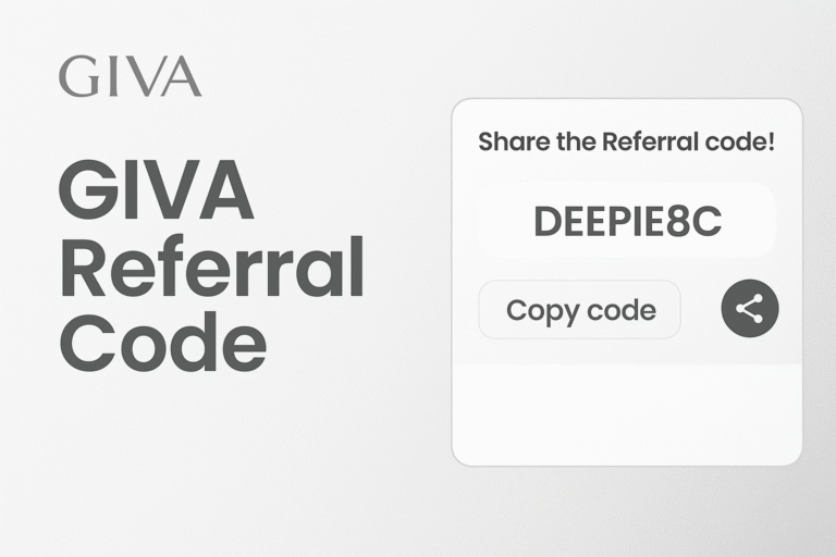 GIVA Referral Code: DEEPIE8C | Get Discounts on Silver Jewellery & Gold-Plated Designs