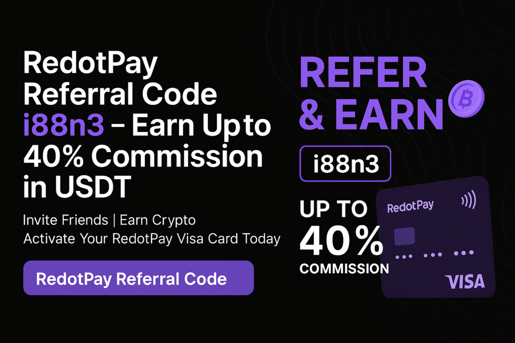 RedotPay Referral Code