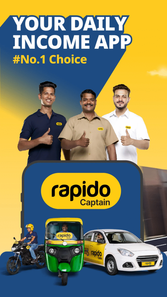 Rapido Captain Referral Code
