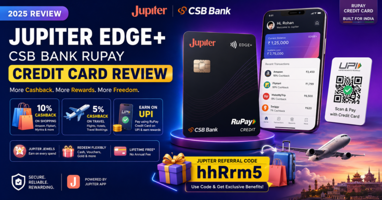 Jupiter App Referral Code: hhRrm5 | Zero Balance Account Benefits