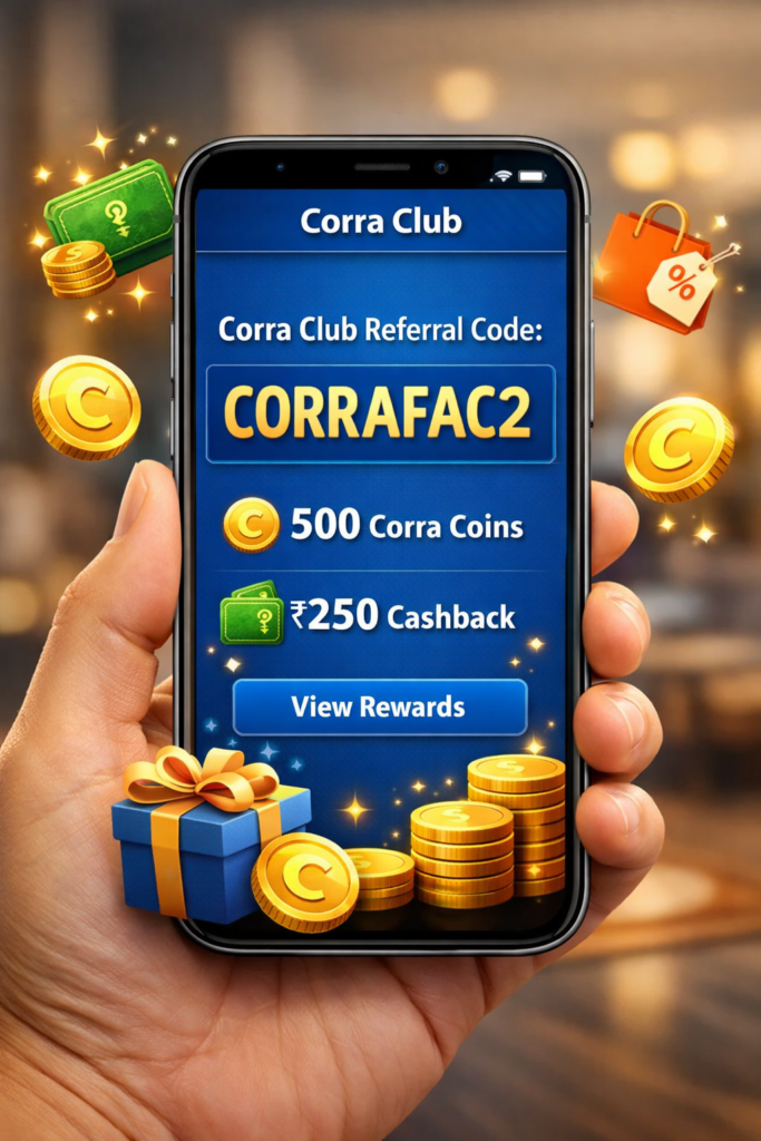 Corra Club Referral Code