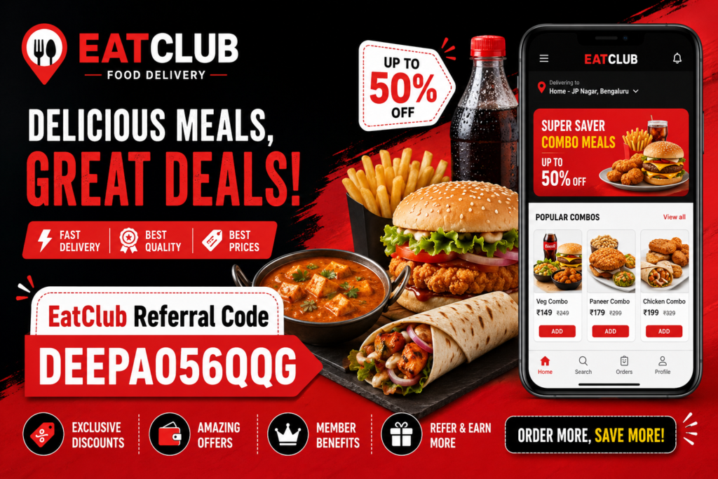 EatClub Referral Code