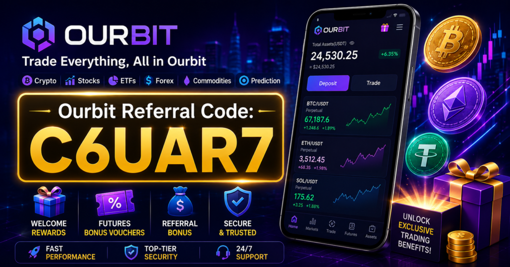 Ourbit Referral Code - C6UAR7