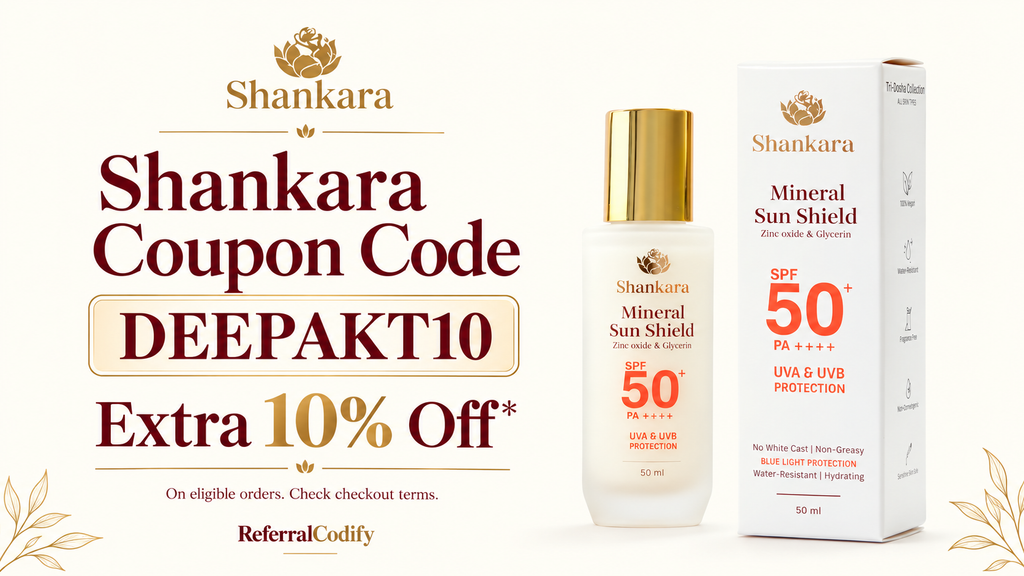 How to Apply Shankara Coupon Code DEEPAKT10